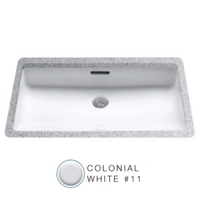 TOTO LT191G 20.5-Inch White Undermount Bathroom Sink