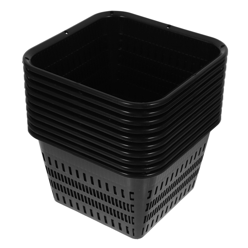 10 Pcs Hydroponic Planter Net Basket for Plants Root Control Pot