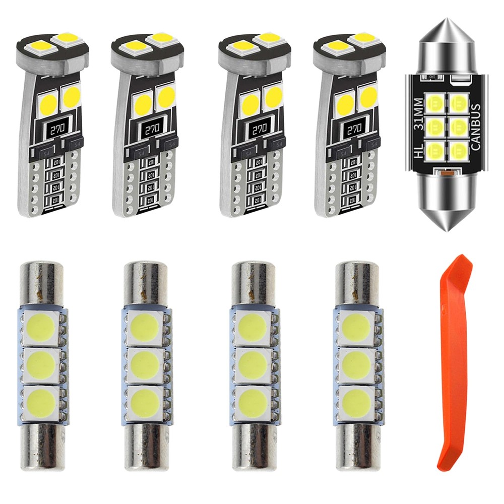 Super Bright 6000K White LED Interior Light Kit Replacement for 2016-2022