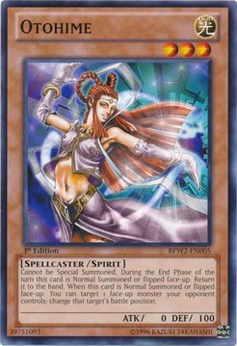 Otohime BPW2-EN005 1st Edition Common Near Mint Yugioh Card