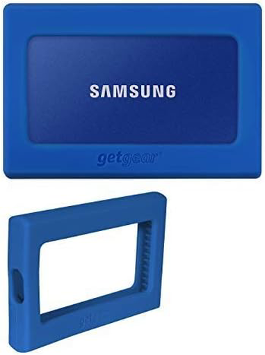 GETGEAR Silicone Bumper for Samsung T7, T7 Touch Portable SSD - 1TB, 2TB, 500GB,