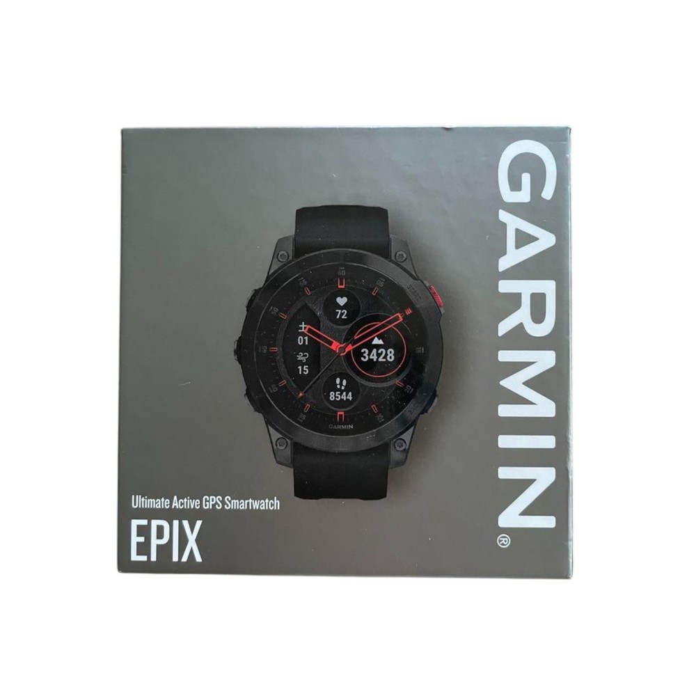 Garmin Epix Gen 2 Sapphire GPS Multisport Smartwatch, Used, Minor Scratches