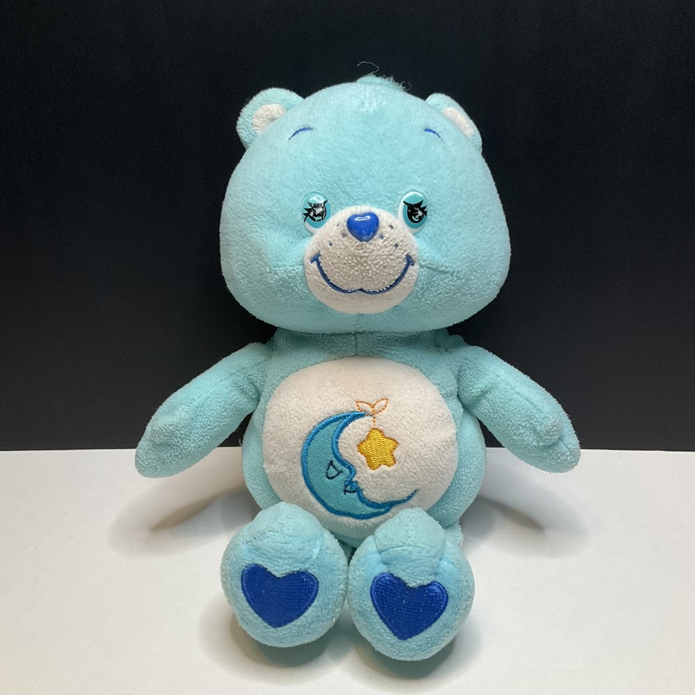 Vintage Care Bears Bedtime Bear Plush Blue Sleepy Moon Star 2003 - No Tag 10
