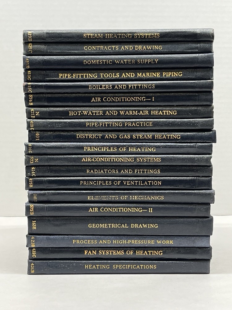 VTG International Library - 19 Textbooks - HVAC-Pipe fitting-Mechanics-Drawing