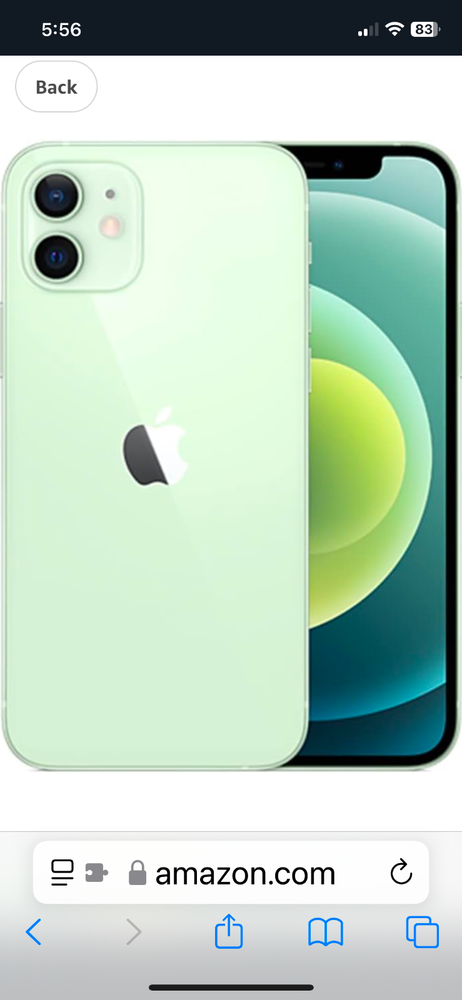 Apple iPhone 12 - 64 GB - Green (Unlocked)