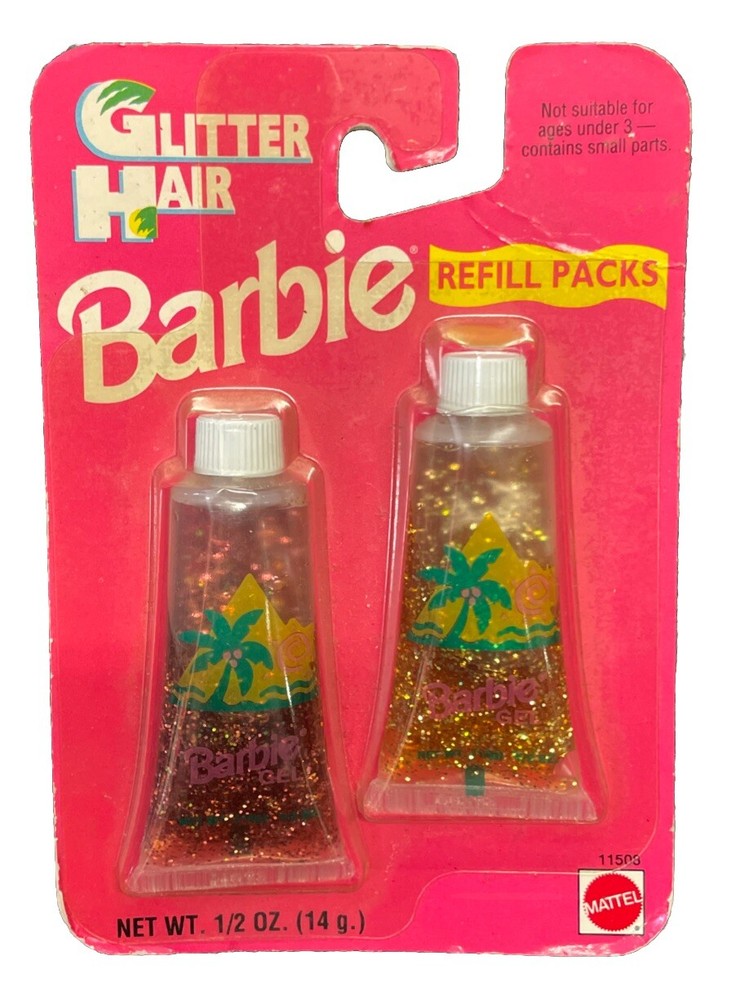 Glitter Hair Barbie Refill Packs