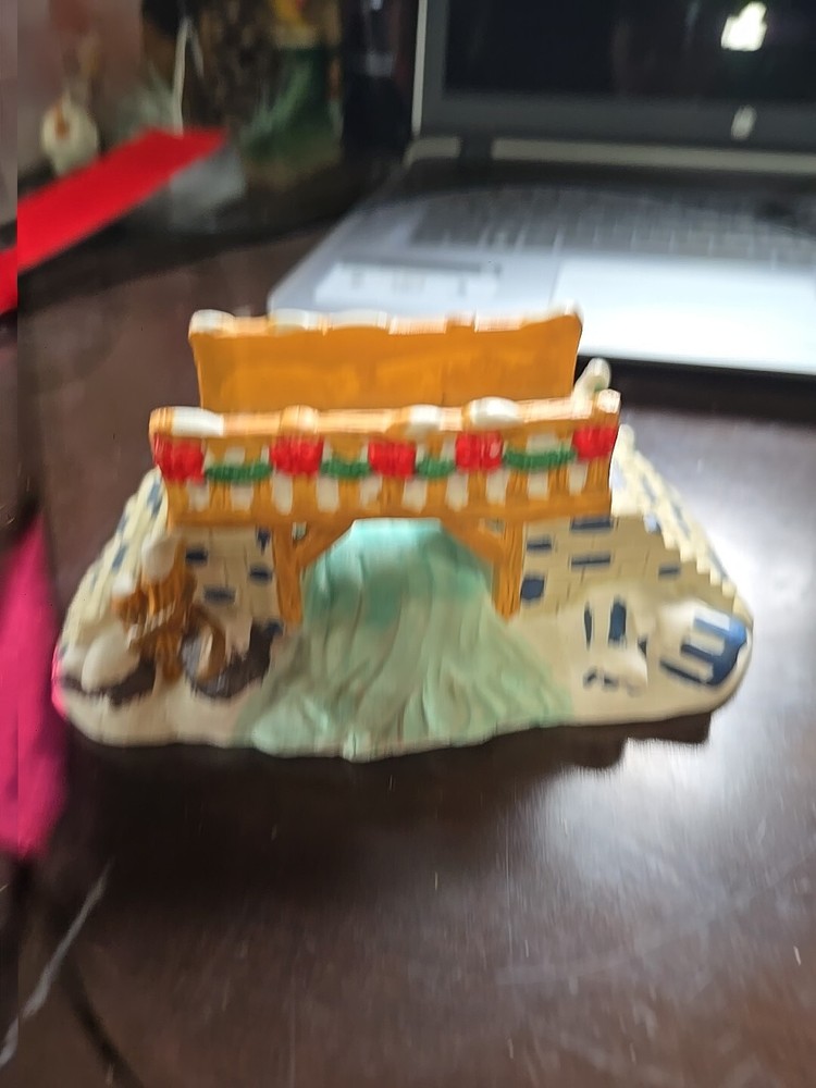 Charming Village Bridge Scenic Crossing