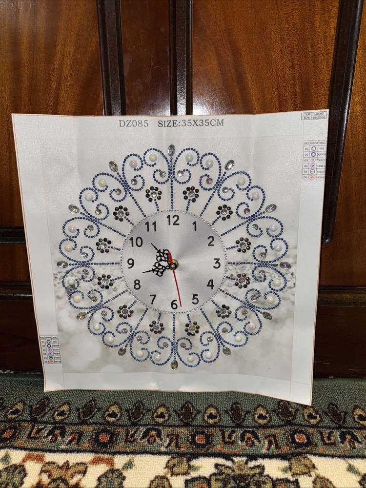 Diamond Art Clock