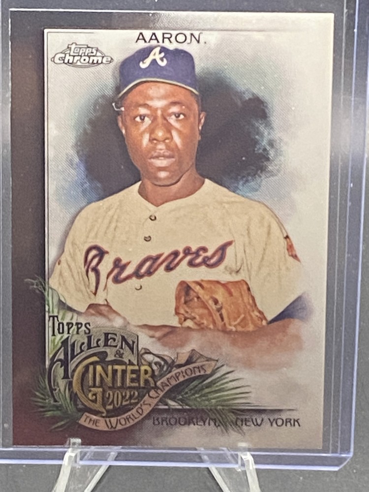 2022 Topps Allen & Ginter Chrome #45 Hank Aaron