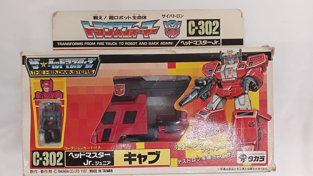 Takara Transformers Cab Open Box Collectible Figure