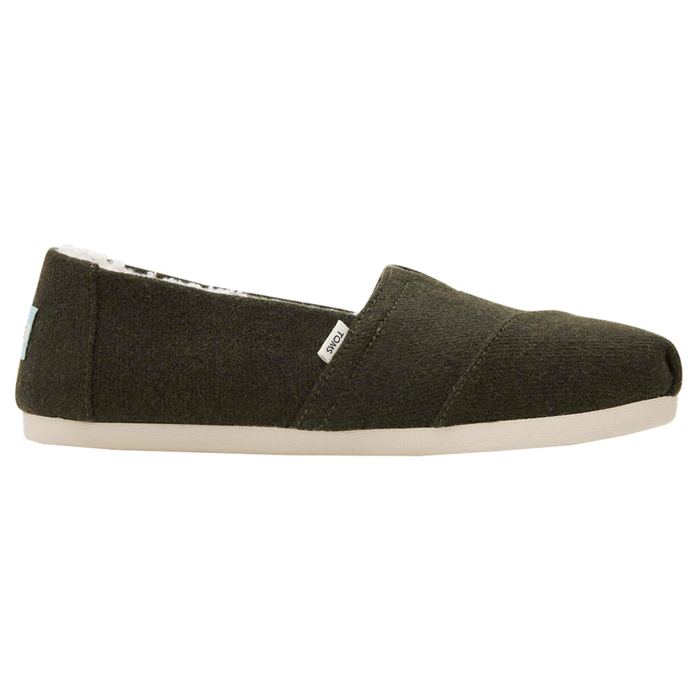 TOMS Alpargata Repreve Slip On  Womens Green Flats Casual 10016722T