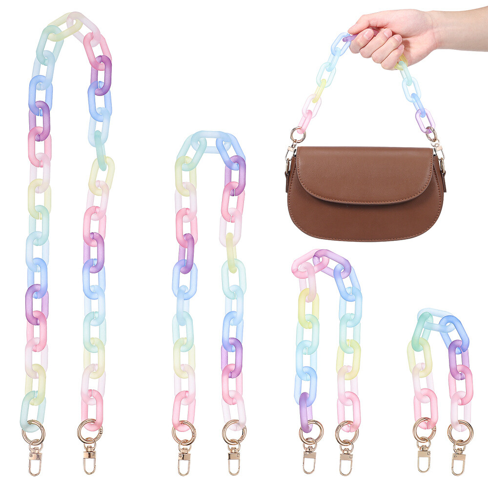 4 Pcs Bag Chain Straps Purse Chain Bag Chain Extender Handbag Replacement Chain