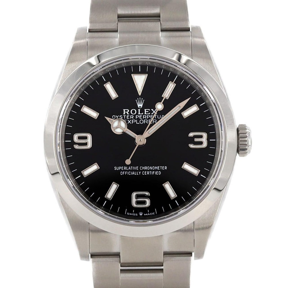 Authentic Rolex Explorer 1 124270 Stainless Steel Automatic Watch 270-003-969-7483