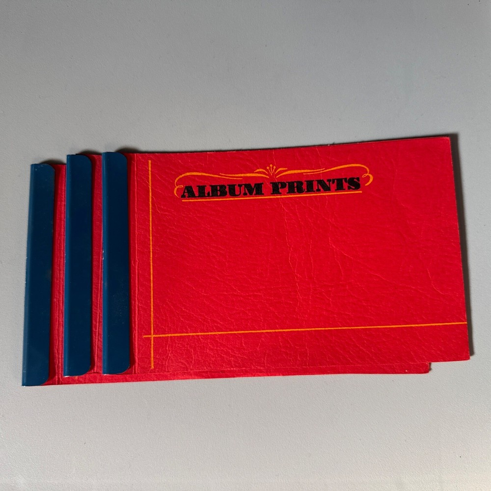 3 Vintage Kodak Photo Print Album