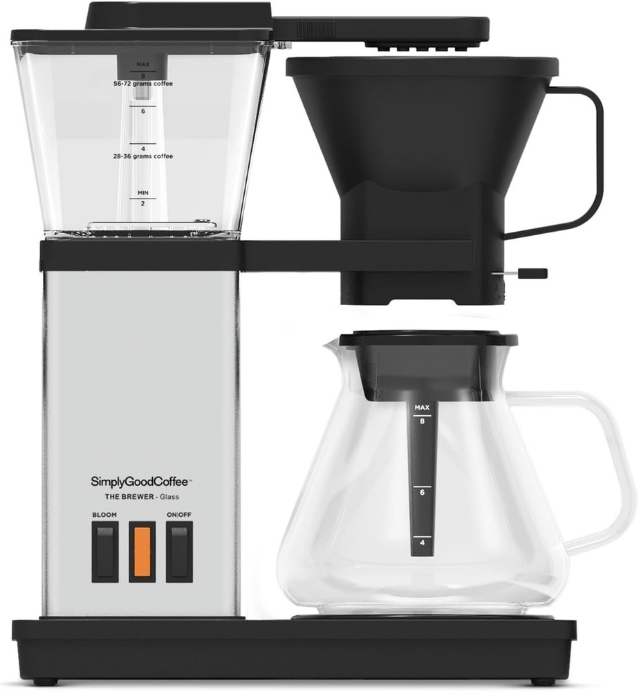 SimplyGoodCoffee Coffee Maker / Coffee Machine. 8 Cup Automatic Drip Pour Over