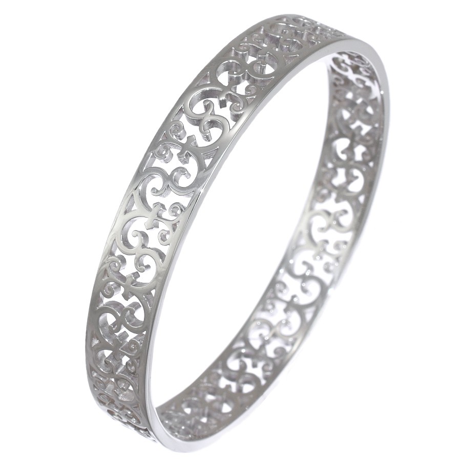 Tiffany Enchant Sterling Silver 925 Bangle Bracelet by TIFFANY CO