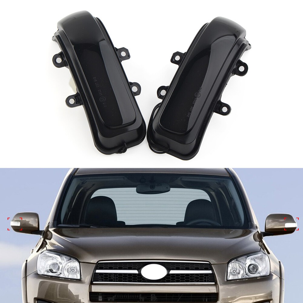 Dynamic LED Turn Signal Light Rearview Mirror Blinker for Toyota RAV4