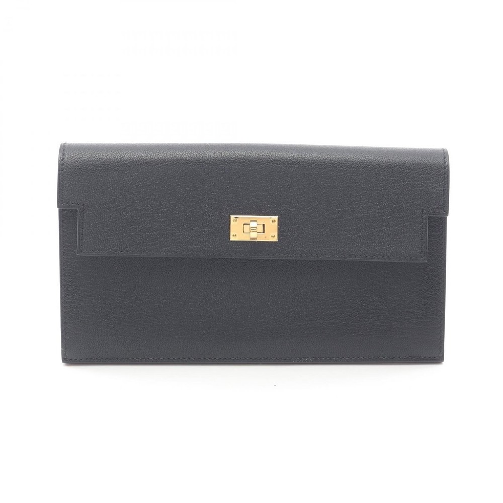 Hermes Kelly Pocket Long  Chevre 651922