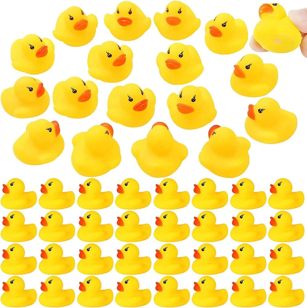 Rubber Ducks in Bulk, Assortment Duckies for Jeep Ducking Floater Duck Bath Toys