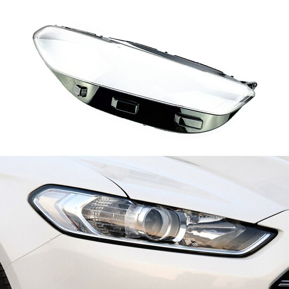 Headlamp Caps Fit For Ford Mondeo 13-16 Right Side Clear Headlight Lens Shell