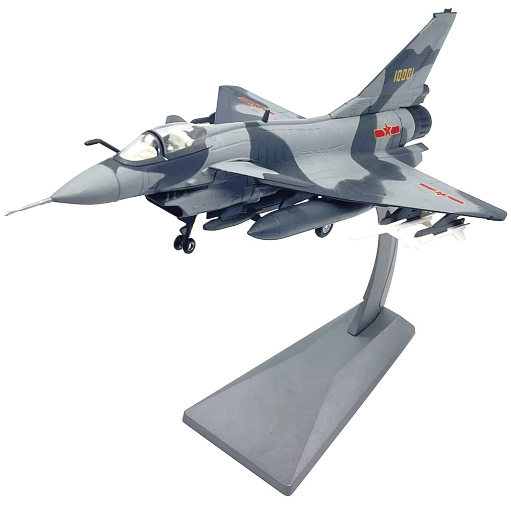 23.5cm Diecast 1/72 Chinese Air Force J-10 Vigorous Dragon Fighter Model Gift