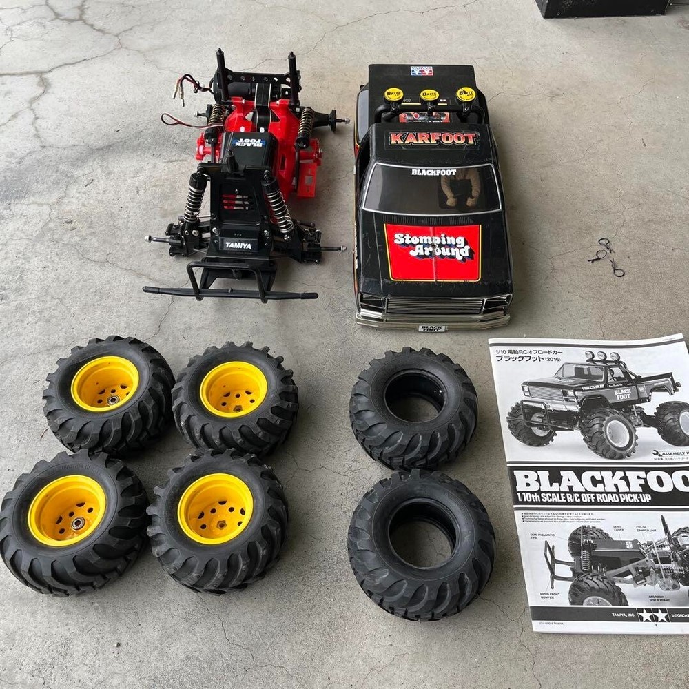 Tamiya 1/10 Blackfoot Off-Road RC Car