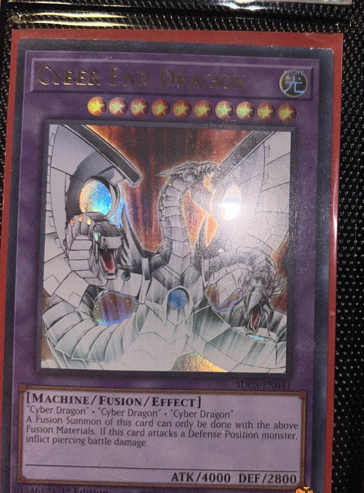Cyber End Dragon SDCS-EN041 Structure Deck Cyber Strike 1st Edition-image