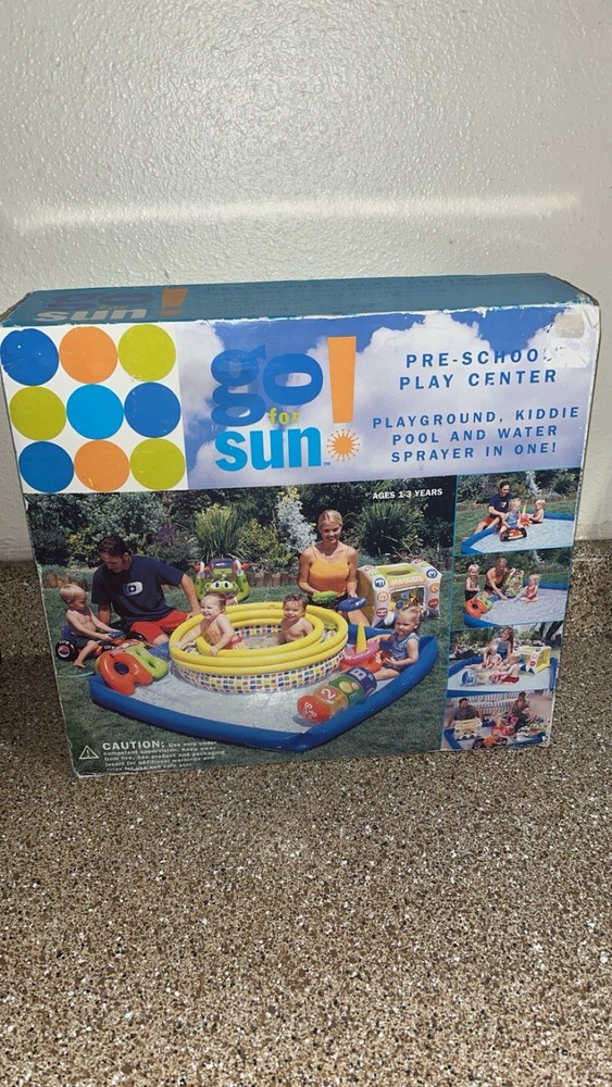 INTEX Wet Set Pre-School Play Center Pool Water Sprayer 72