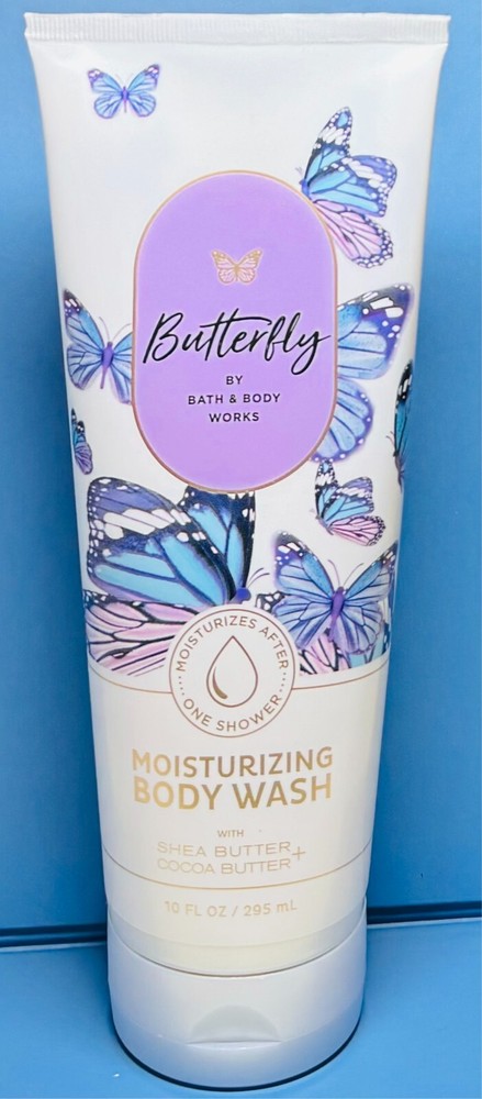 NEW ~ BUTTERFLY ~ MOISTURIZING BODY WASH ~ Bath & Body Works FREE SHIP