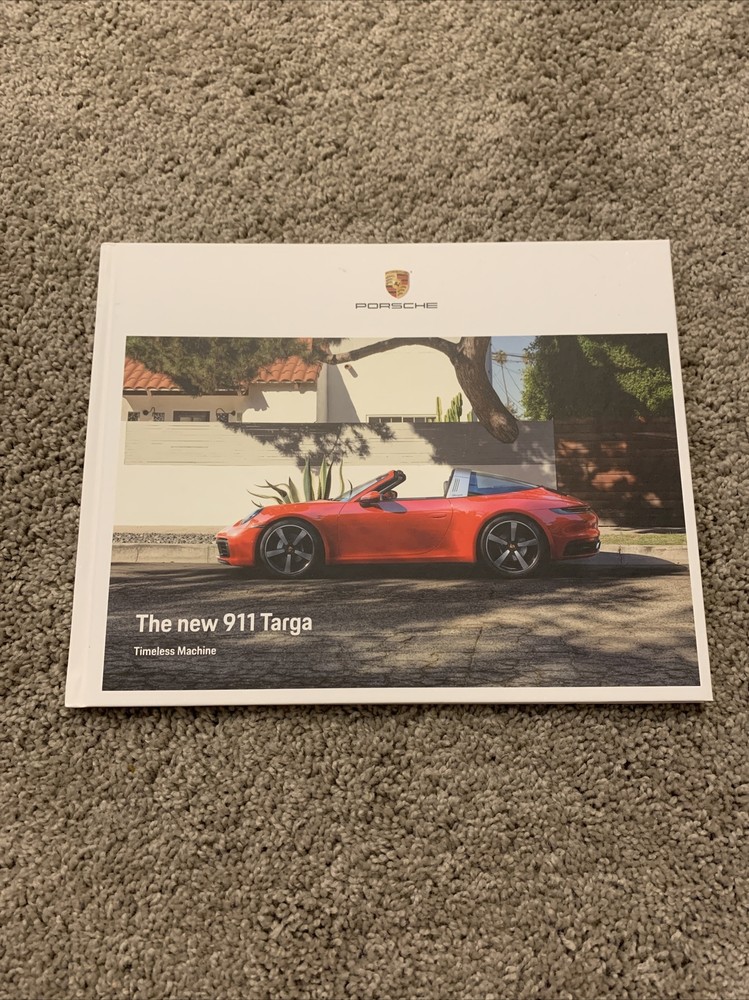 2020 Porsche 911 992 Targa Dealer Brochure Book Hardcover