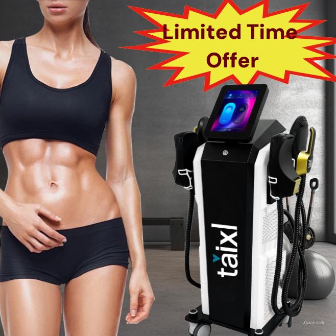 Taixl Home EMS Magnetic Slimming Machine - Muscle Toning, Fat Reduction for Full-image