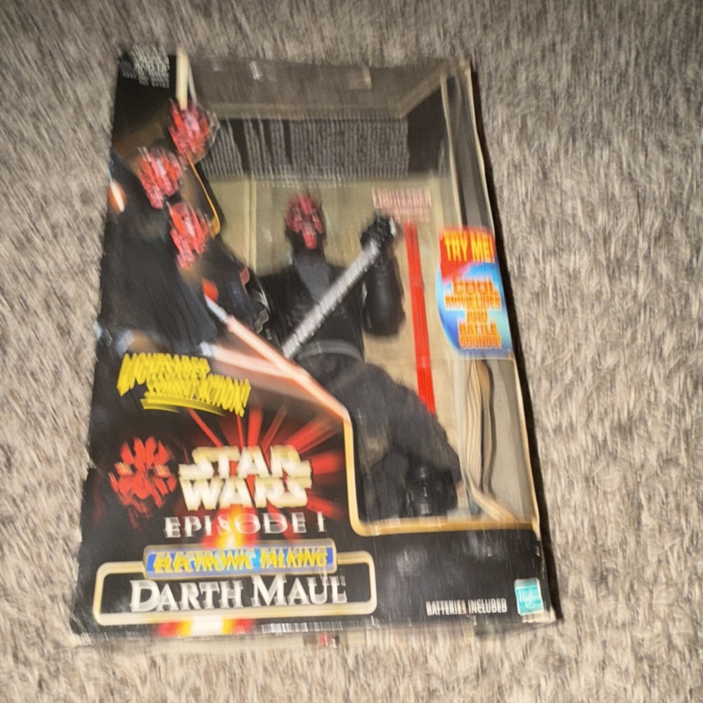 Hasbro Star Wars Episode I Darth Maul Electronic Talking Action Figure 1999
