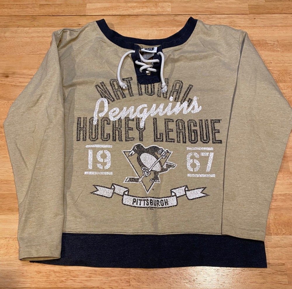 Pittsburgh Penguins NHL Womens Shirt Jersey Size Small 4/6 (R)