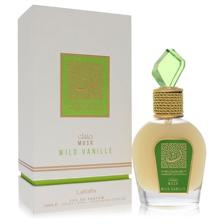 Lattafa Musk Wild Vanille by Lattafa Eau De Parfum Spray (Unisex) 3.4 oz For Wom