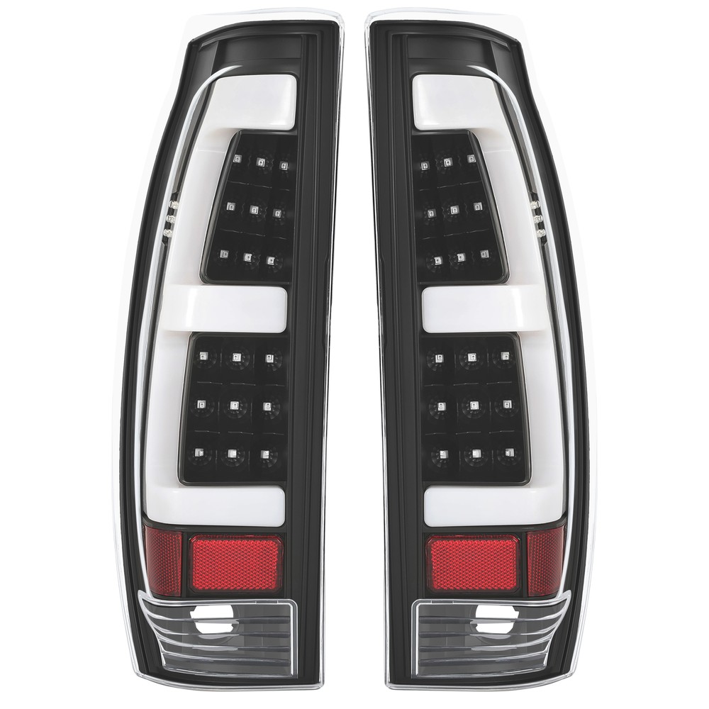 2002-2006 Chevy Avalanche LED Tail Lights Clear Lens Pair LH RH