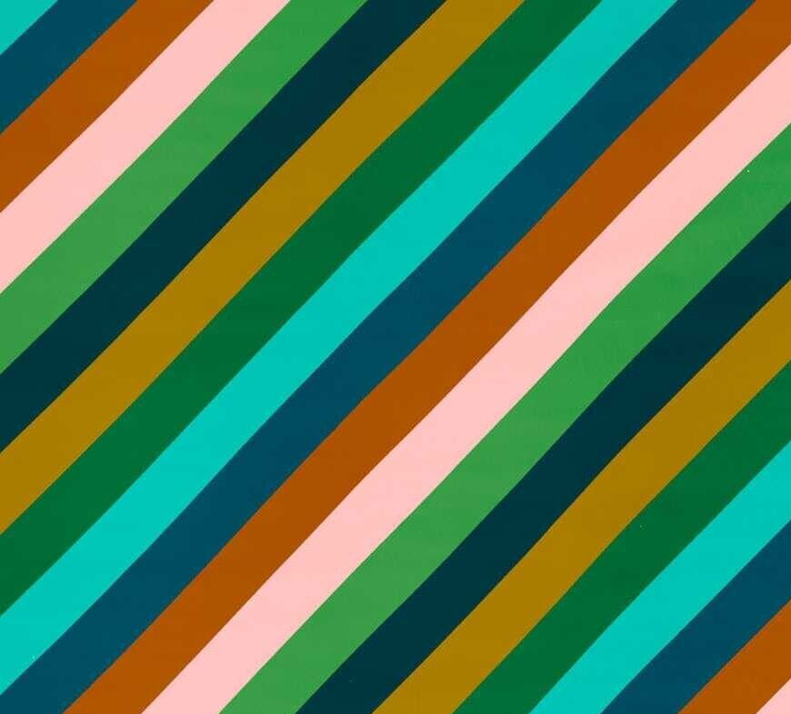 Sophie Robinson x Harlequin Sherbet Stripe Velvet Curtain Fabric 1.8m