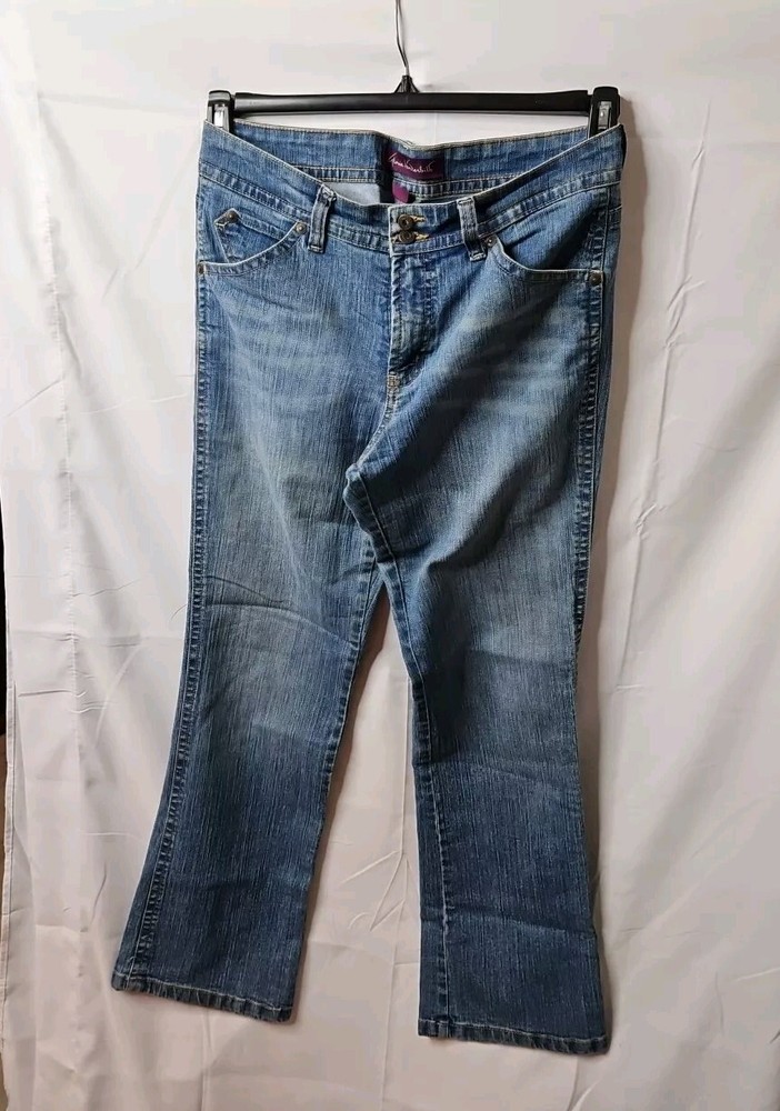 Gloria Vanderbilt Womens Size 10 Light Wash Denim Pre-Owned Jeans