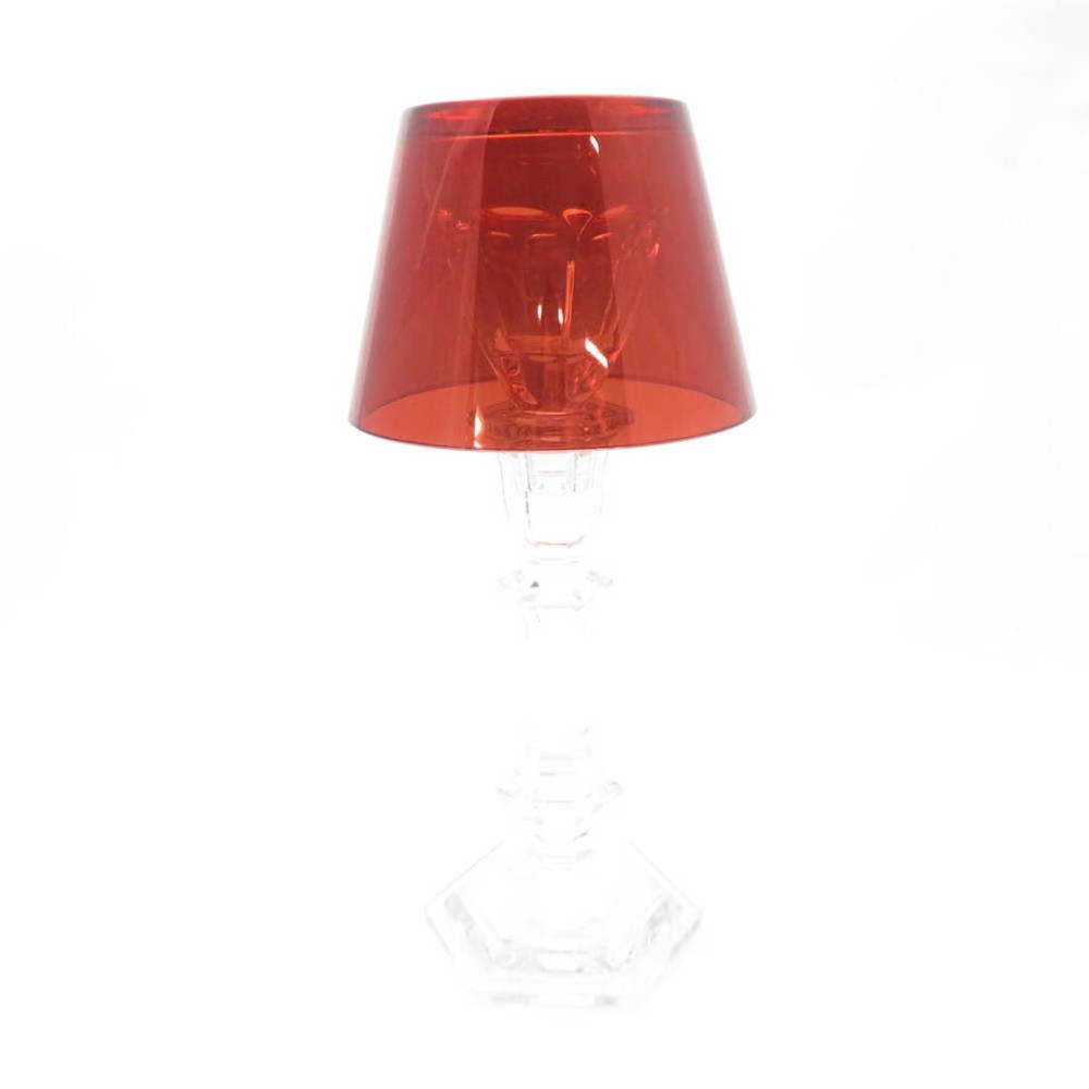 Baccarat Our Fire Candle Stand 1 Piece Crystal Interior Object Figurine Starck