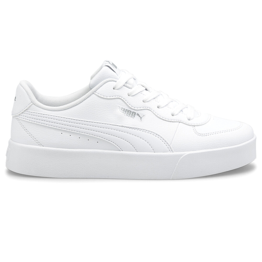 Zapatillas informales blancas con cordones Puma Skye Clean para mujer 38014702