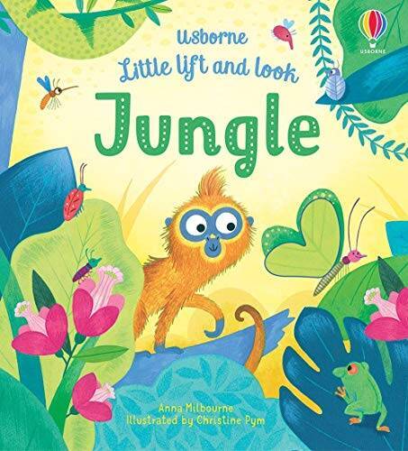Little Lift and Look Jungle Board Book by Anna Milbourne - Interactive Fun for Kids