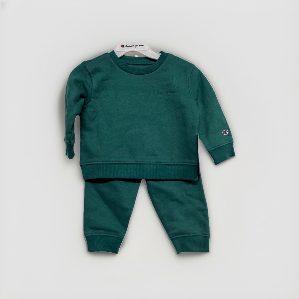 Champion Baby North Sea Green Sweat Suit 9 Months