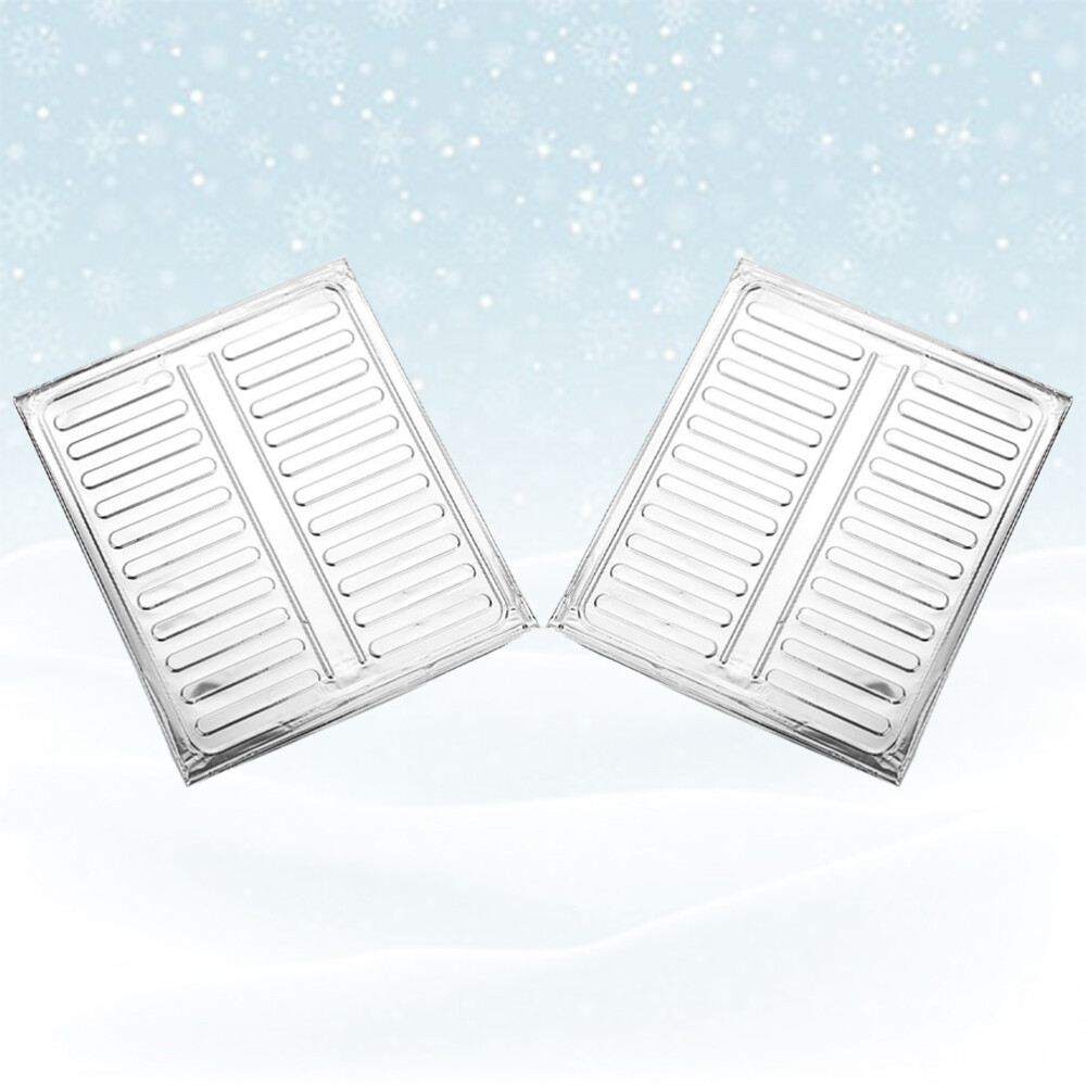 2 PCS Kitchen Shield Frying Pan Screen Cover Cooking Gas Stove Shield