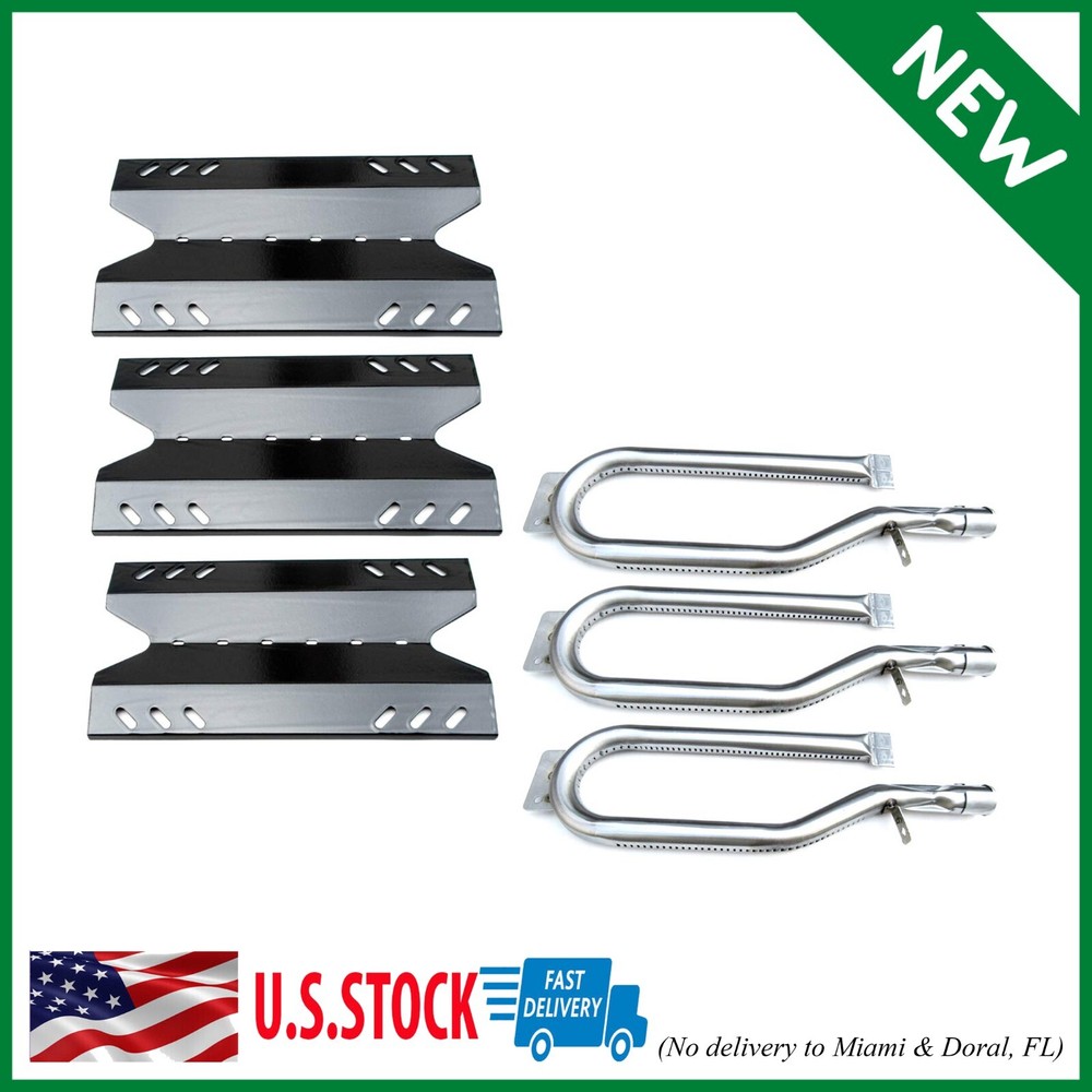 Members Mark BQ05046-6 Gas Grill Replacement Burner Heat Plate Parts Repair Kit-image