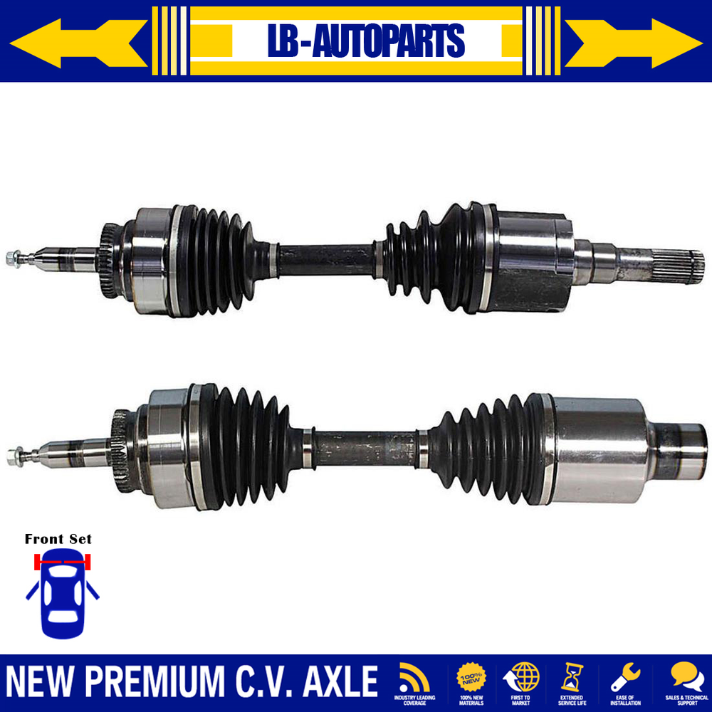 Expedition F150 Navigator Front CV Axle Shaft Pair LH RH