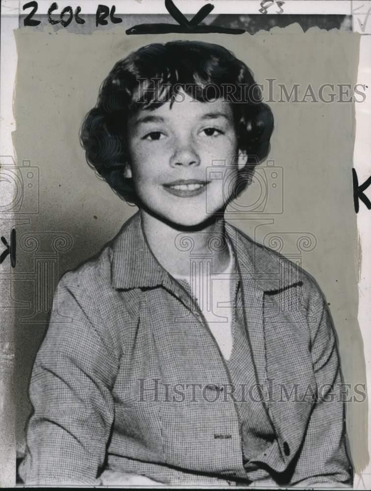1962 Press Photo Julie Nixon, Ex-Vice President Richard M. Nixon's daughter