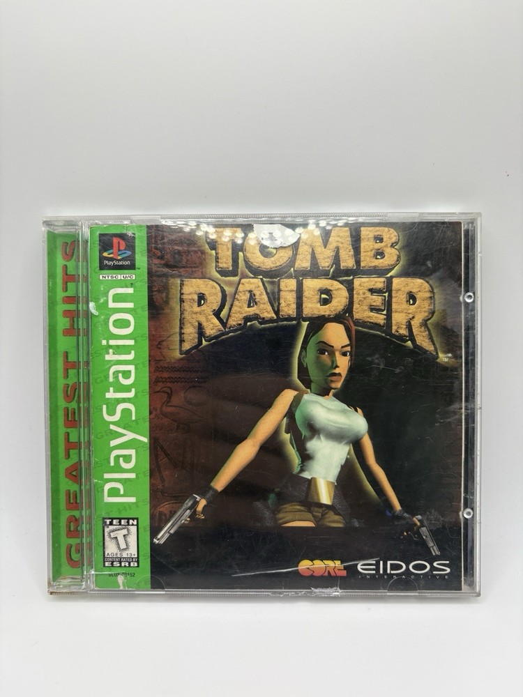 Sony PlayStation 1 Tomb Raider Greatest Hits PS1 CIB Complete
