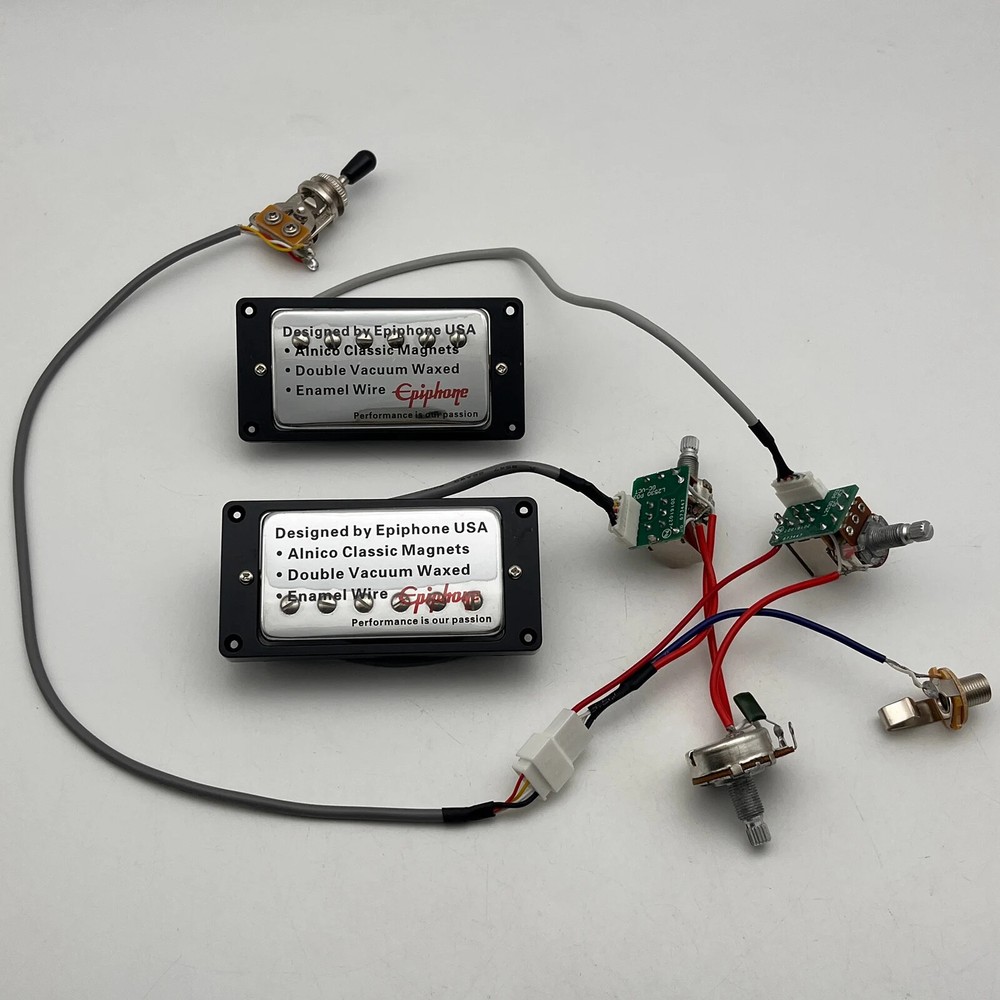 Epiphone Chrome guitar pickups Electric guitar double coil pickups for EPI 1 set