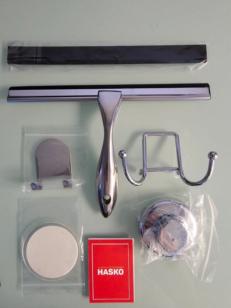 Stainless Steel All-Purpose Squeegee Shower Cleaner Doors Bathroom Windows Glass