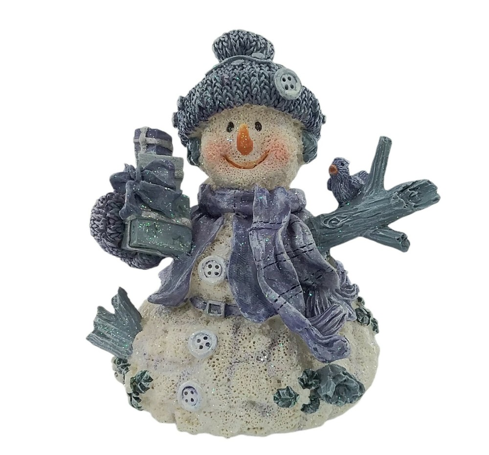 Frosty The Snowman Wind-Up Musical Polyresin Christmas Decor