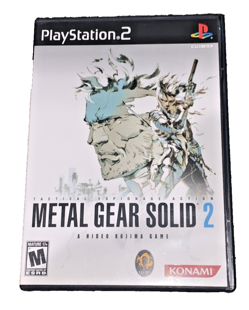 Metal Gear Solid 2 Substance Complete PS2 Tactical Espionage Action